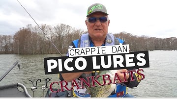 Crappie Dan reveals how he trolls PICO Lures Crankbaits and talks about the 5 new color patterns