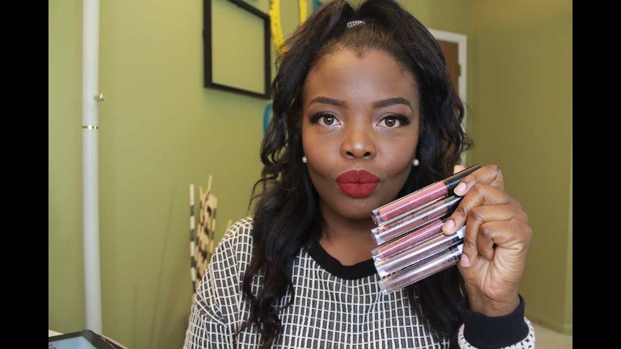 Nyx Lingerie Liquid Lipsticks Youtube