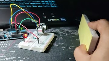 Distance measurement using Ultrasonic Sensor
