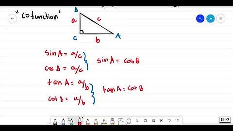 2.1 Trigonometric Functions of Acute Angles
