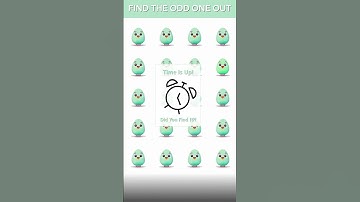 Do You See It? Find The Odd One! Hit Subcribe!