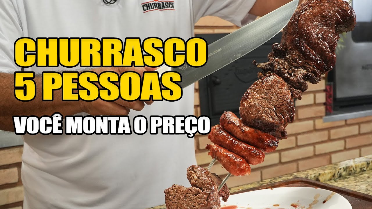 Espeto Corrido em Casa: Picanha, Fraldinha, Maminha e Mais!