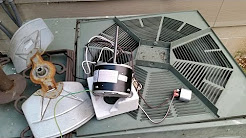 Replace Rheem A/C condenser fan motor - NO SKILL NEEDED