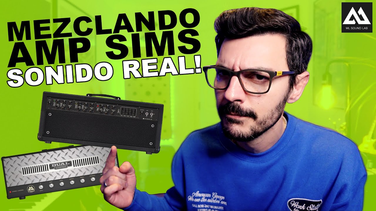 5 TIPS: Mezclando guitarras electricas usando AMP SIMS | CONSIGUE TONOS SUPER REALES! ML Soundlab