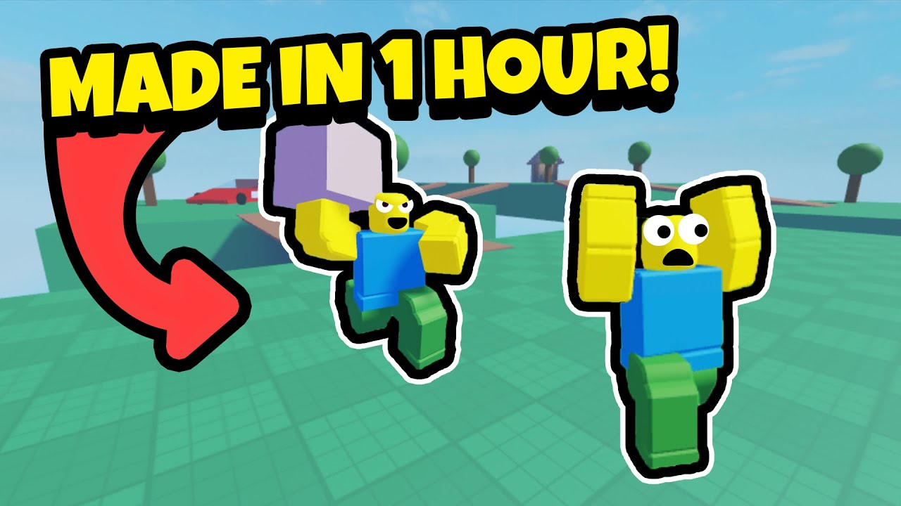Making a Roblox Game in ONE HOUR - YouTube