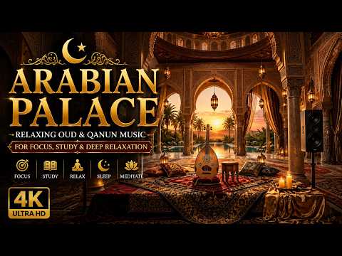 Arabian Palace Ambience | Study, Reading & Work Music