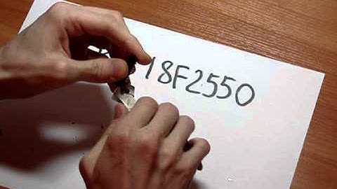 The end of 8-bit PIC18F2550 MCU