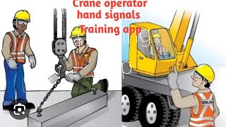 hand signals for crane operator & riggers training app. screenshot 2