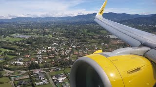 Spirit Airlines Airbus A320neo Landing - Medellin Jose Maria Cordova International Airport