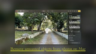 How to remove unwanted objects from Photos on Mac screenshot 3