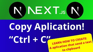 Copy in NextJS, a clipboard application!