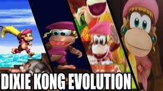 Evolution of Dixie Kong ( 1995 - 2018)