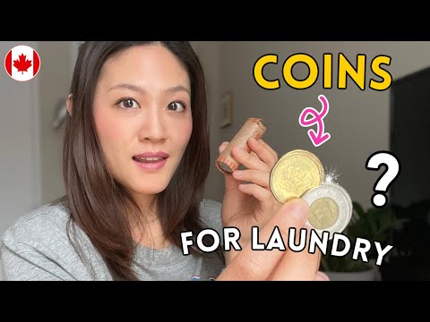 How To Get COINS For Laundry ? Toonies, Loonies And Quarters | Living In Canada