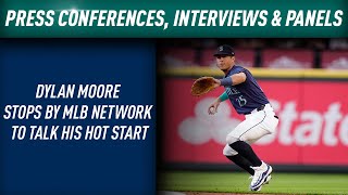 Dylan Moore Stops by MLB Network to Talk His Hot Start, the Mariners Season