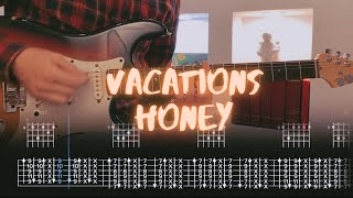 Video thumbnail of "Honey Vacations Сover / Guitar Tab / Lesson / Tutorial"