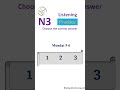 N3 Listening Practice 🚀 Can You Understand Native Japanese Audio #Shorts