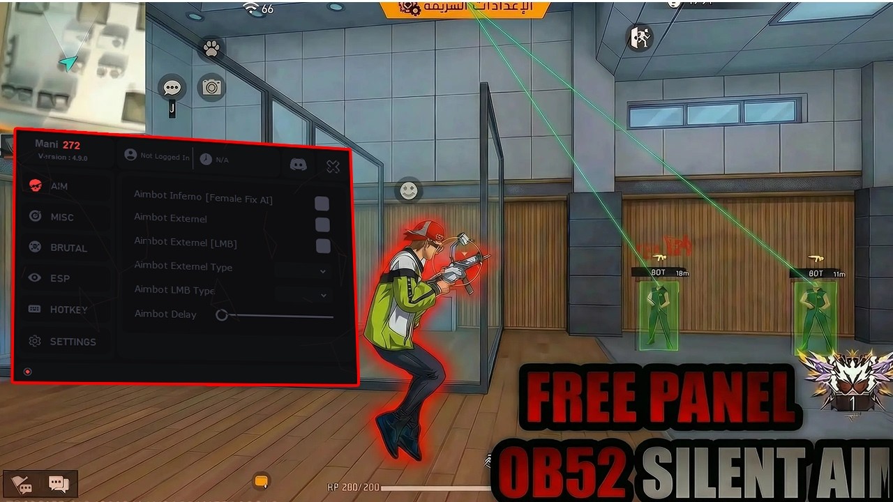 FREE FIRE PC PANEL OB52 🎯 AIMBOT RAGE PANEL | EVERY DAY FREE PANEL FOR ALL SERVER SAFE