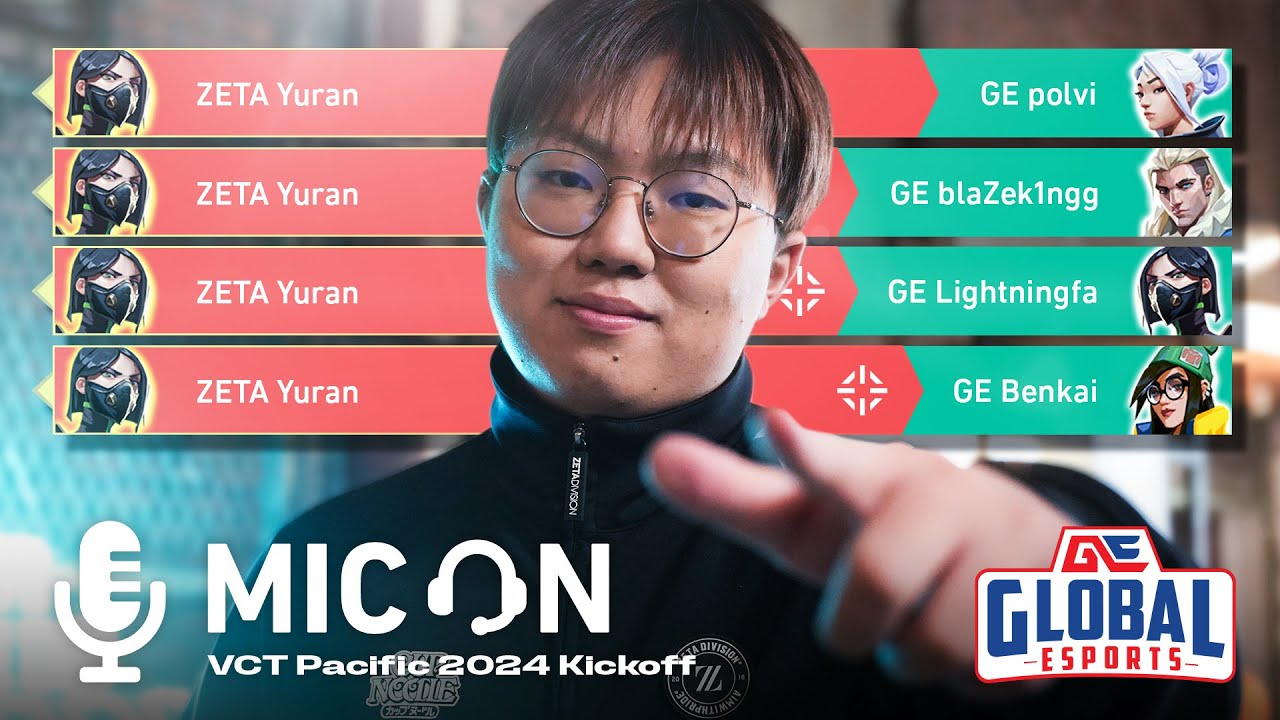MIC ON // お前天才や！ | VCT Pacific 2024 Kickoff Voice Comms