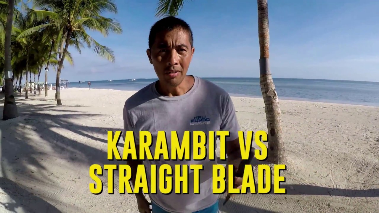 Straight Blade vs Karambit YouTube