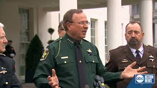 Sheriff Grady Judd sounds off on marijuana after roundtable with President Trump
