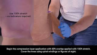 Compression System Application Video. Full leg.