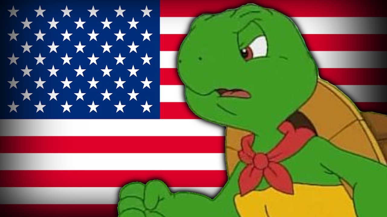 Franklin the Turtle Speaks Out Against the US Government