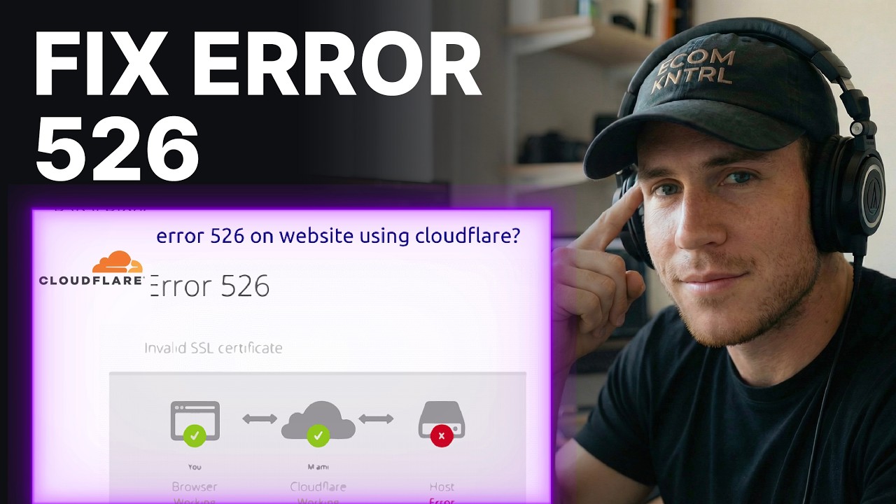 How to Fix Error 526 (2026) | Step-by-Step - YouTube