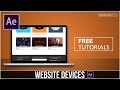 After Effects Tutorial: Animate your Website on Digital Devices