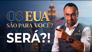 Porque VIVER nos ESTADOS UNIDOS Não é para QUALQUER UM? 🇺🇸