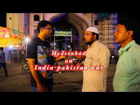 Hyderabad On India-Pakistan War || Road Side Stories || Wheeze Videos