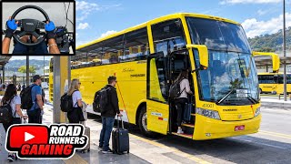 ETS2 Bus 😌 Volvo BUSSCAR 380 🚌 | Relaxing Bus Drive + Heavy Traffic | 4K screenshot 3