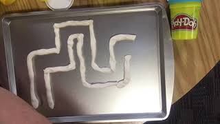 Play-Doh Challenge #5: Marble Run Maze