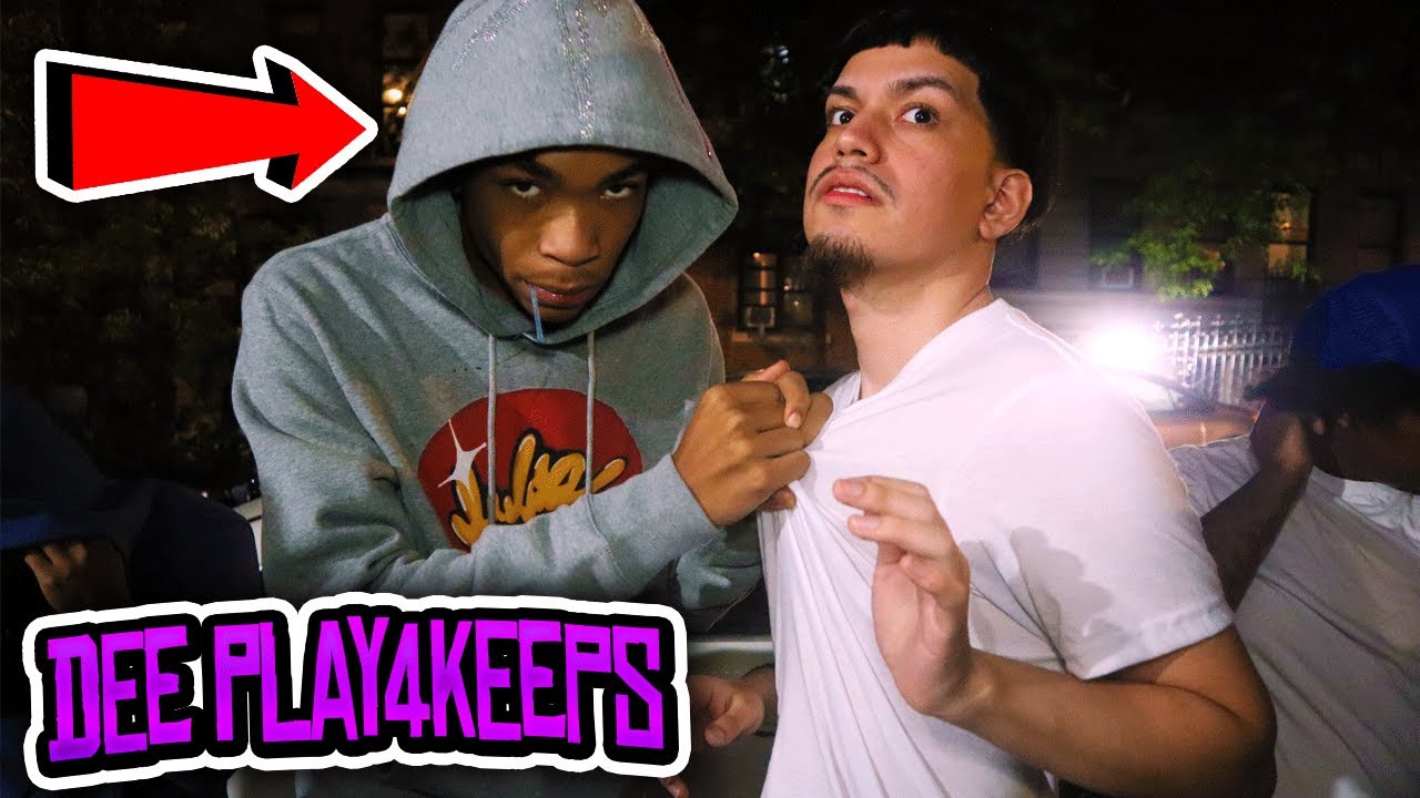 I TOLD DEE PLAY4KEEPS I WAS TRYNA LINE HIM AND THIS HAPPENED...