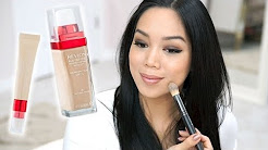 NEW Revlon Age Defying Firming and Lifting Foundation and Concealer Review - itsjudytime