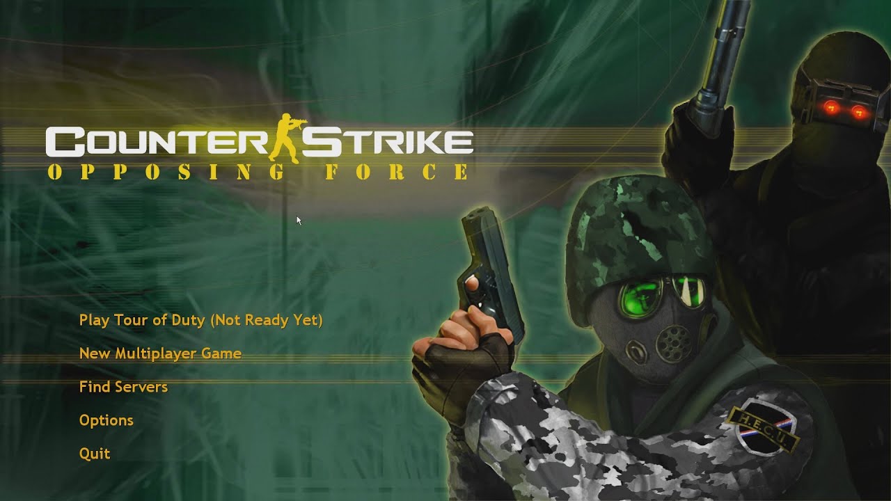 Counter Strike : Opposing Force Gameplay - H.E.C.U vs Black Ops #counterstrike #halflife
