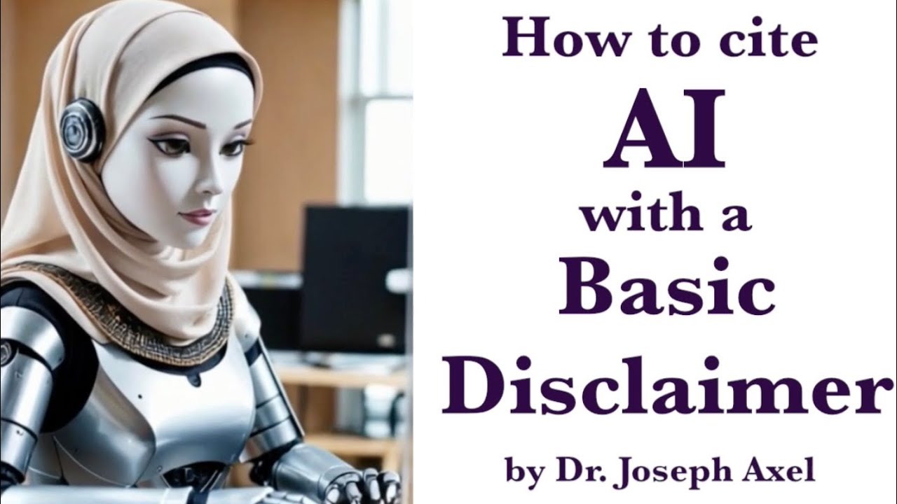 Create a Basic Disclaimer for AI Usage - YouTube