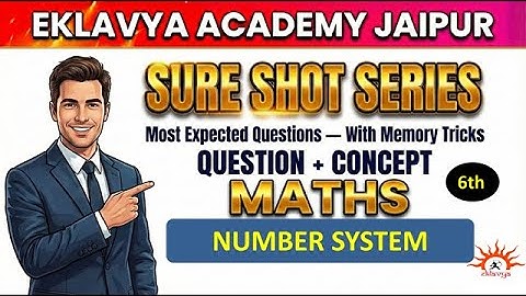 NUMBER SYSTEM COMPLETE 🔥Class 6 |   Sure Shot Series | AISSEE 2026 |