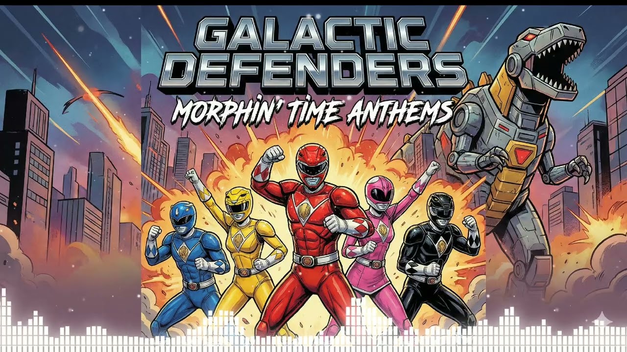 Go, Go, Power Rangers, Rise Up!🎵