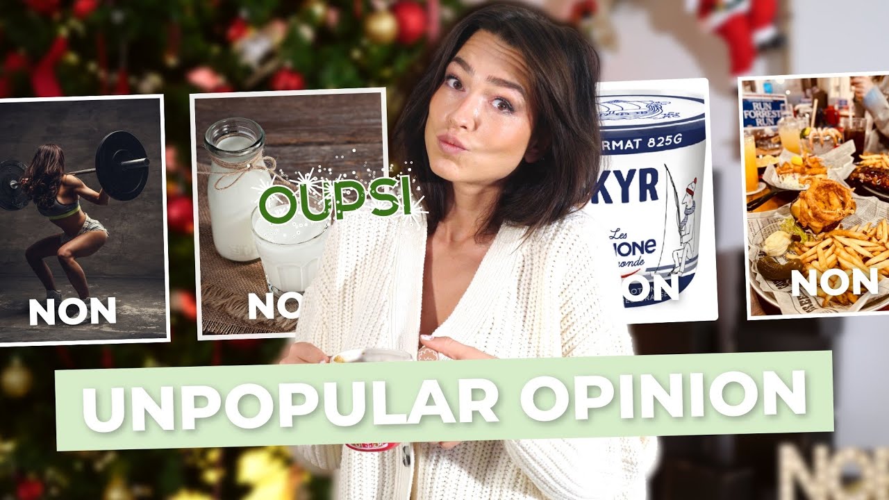 Stop les CHEAT MEAL ! Squat, Lait... Mes UNPOPULAR OPINIONS