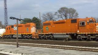 EJE 666 "Devil Unit" switches CN Markham Yard