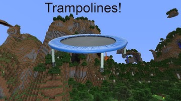 Minecraft 1.8 Tutorial: Trampoline