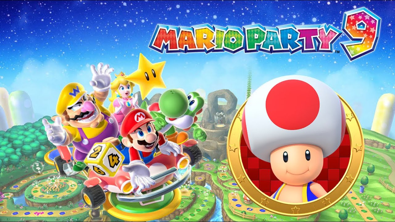 Mario Party 9 Solo Mode (All Boards) (Toad) (4:3)