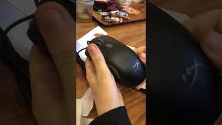 Unboxing the mouse HyperX PulseFire Raid