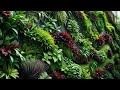 LuxTV Art 2 Hr Lush Living Wall Green Wall Plant Wall Background Screensaver Wallpaper Free