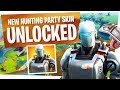 WE DID IT! UNLOCKING THE NEW HUNTING PARTY SKIN in FORNITE! - New Robot A.I.M. Skin