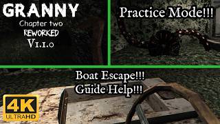 Granny Chapter 2 Reworked V1.1.0 | Boat Escape Guide!!! (4K) screenshot 5