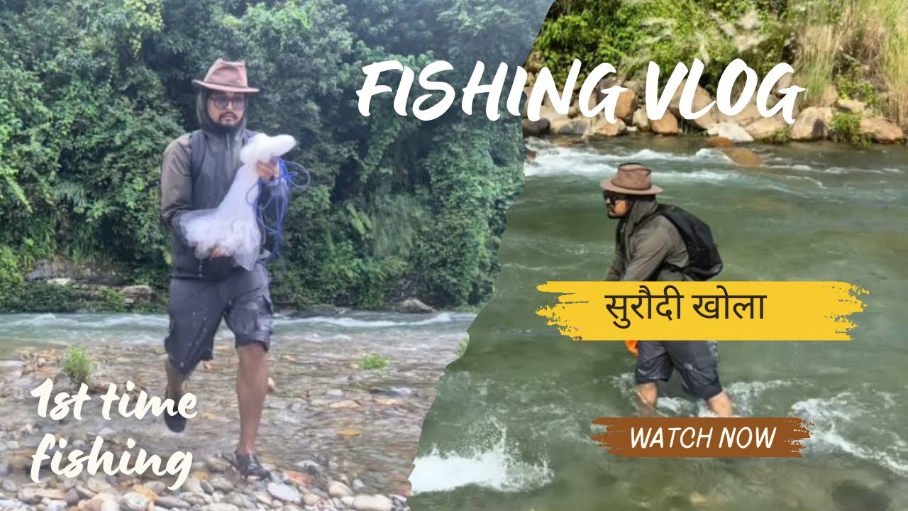 Fishing in suraudi khola