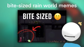 A bite sized amount of Rain World memes.