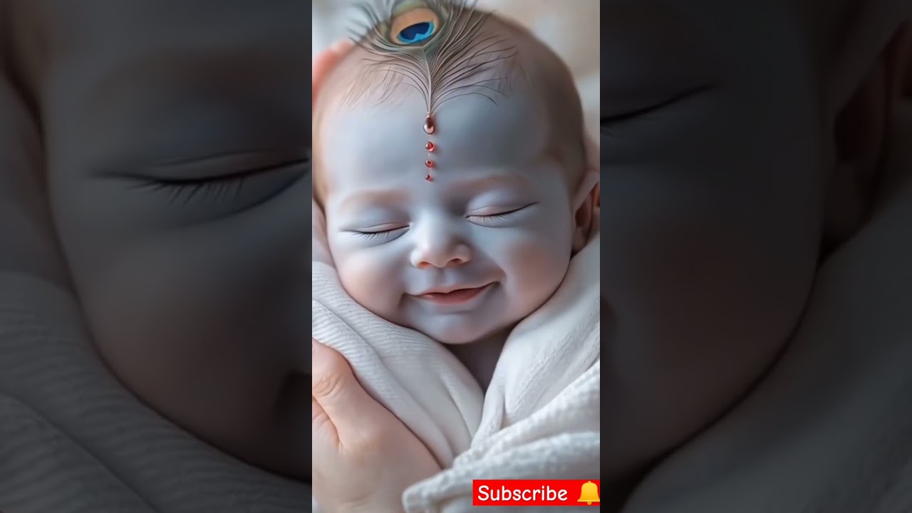 🌸 Cute Little Murali Krishna | Bal Krishna Divine Moments | Krishna for Kids 🌸