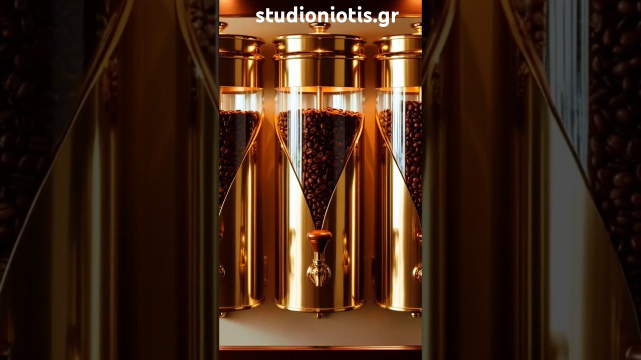 Handmade vintage unique coffee bean silo by studionioti